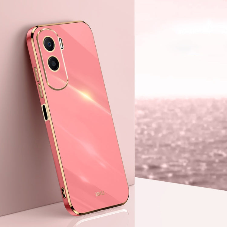 XINLI Straight Edge 6D Electroplate TPU Phone Case, For Honor Play 50 Plus 5G, For Honor 90 Pro, For Honor 90, For Honor X50i 5G