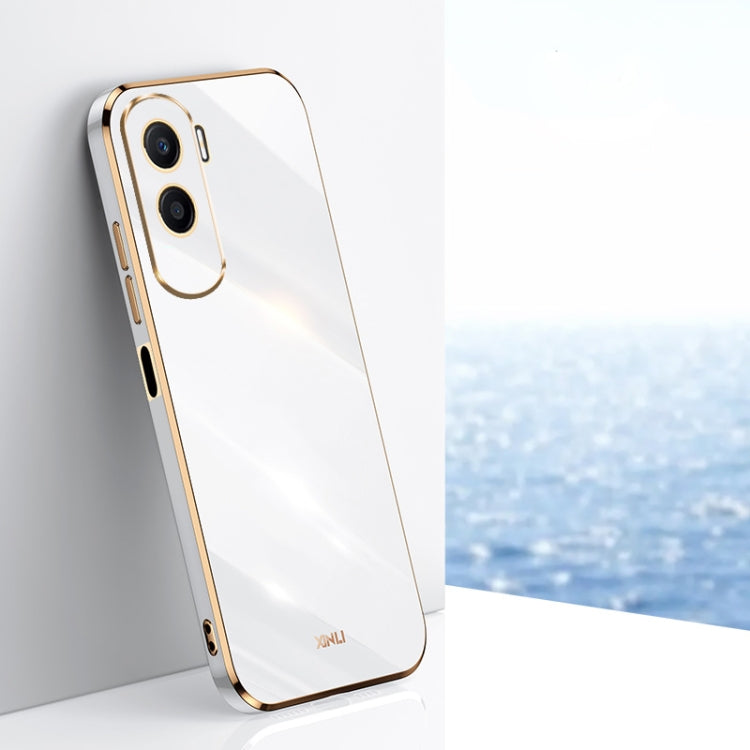 XINLI Straight Edge 6D Electroplate TPU Phone Case, For Honor Play 50 Plus 5G, For Honor 90 Pro, For Honor 90, For Honor X50i 5G