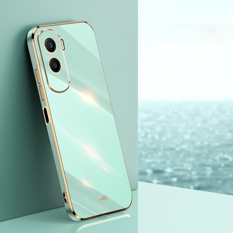 XINLI Straight Edge 6D Electroplate TPU Phone Case, For Honor Play 50 Plus 5G, For Honor 90 Pro, For Honor 90, For Honor X50i 5G