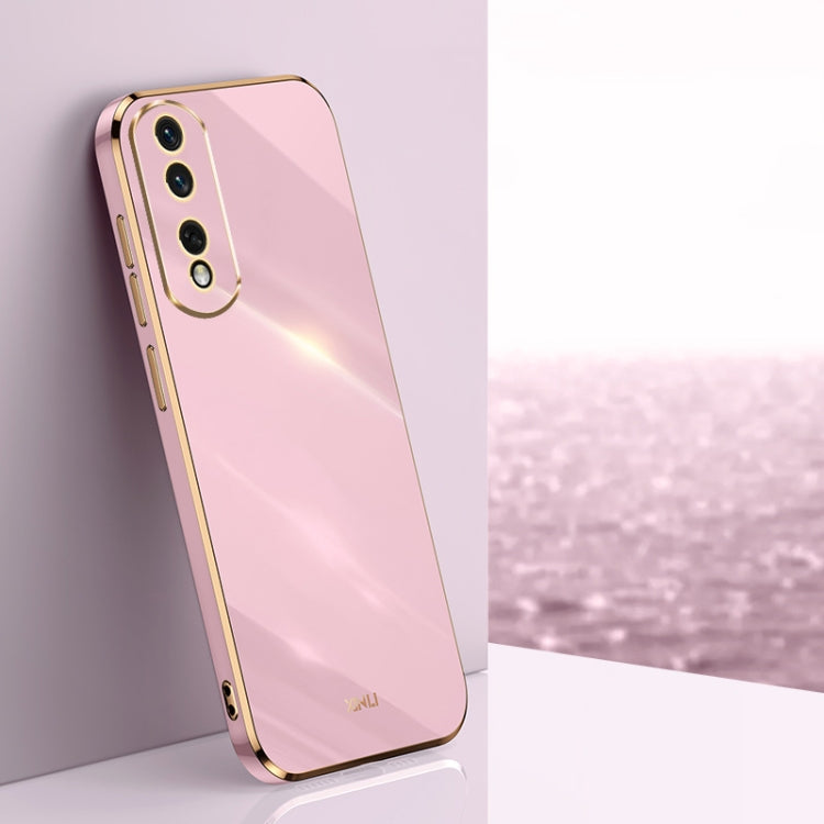XINLI Straight Edge 6D Electroplate TPU Phone Case, For Honor Play 50 Plus 5G, For Honor 90 Pro, For Honor 90, For Honor X50i 5G
