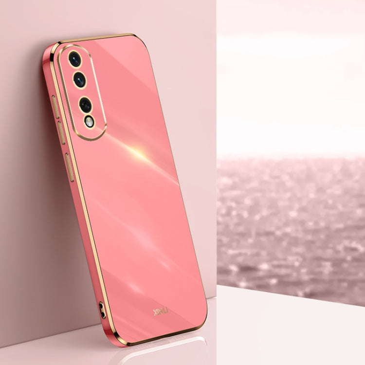 XINLI Straight Edge 6D Electroplate TPU Phone Case, For Honor Play 50 Plus 5G, For Honor 90 Pro, For Honor 90, For Honor X50i 5G