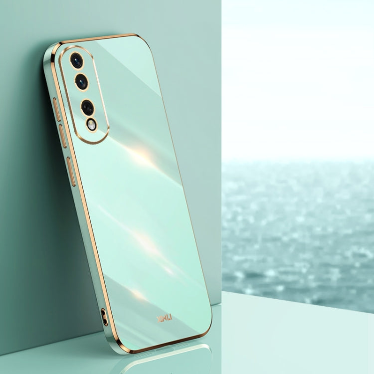 XINLI Straight Edge 6D Electroplate TPU Phone Case
