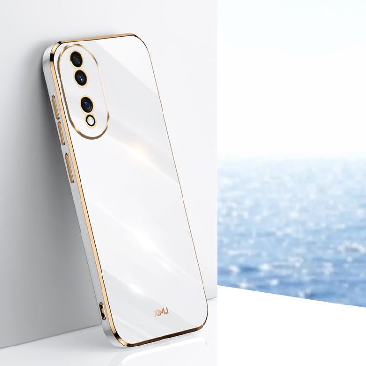 XINLI Straight Edge 6D Electroplate TPU Phone Case, For Honor Play 50 Plus 5G, For Honor 90 Pro, For Honor 90, For Honor X50i 5G
