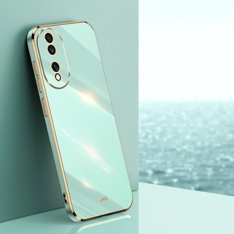 XINLI Straight Edge 6D Electroplate TPU Phone Case