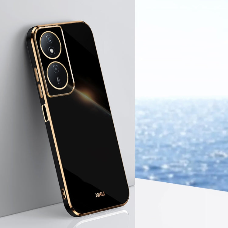 XINLI Straight Edge 6D Electroplate TPU Phone Case, For Honor Play 50 Plus 5G, For Honor 90 Pro, For Honor 90, For Honor X50i 5G