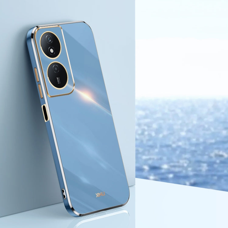 XINLI Straight Edge 6D Electroplate TPU Phone Case, For Honor Play 50 Plus 5G, For Honor 90 Pro, For Honor 90, For Honor X50i 5G