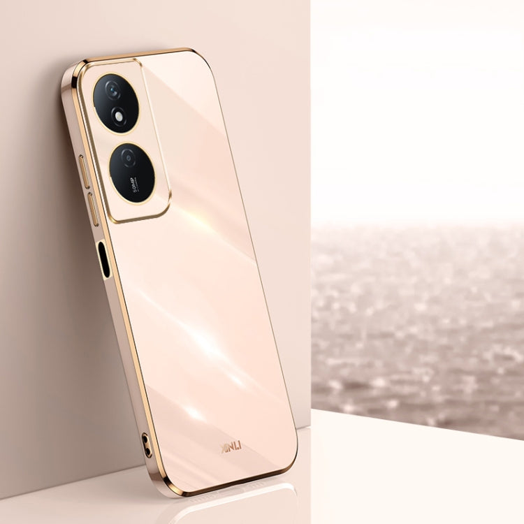 XINLI Straight Edge 6D Electroplate TPU Phone Case, For Honor Play 50 Plus 5G, For Honor 90 Pro, For Honor 90, For Honor X50i 5G
