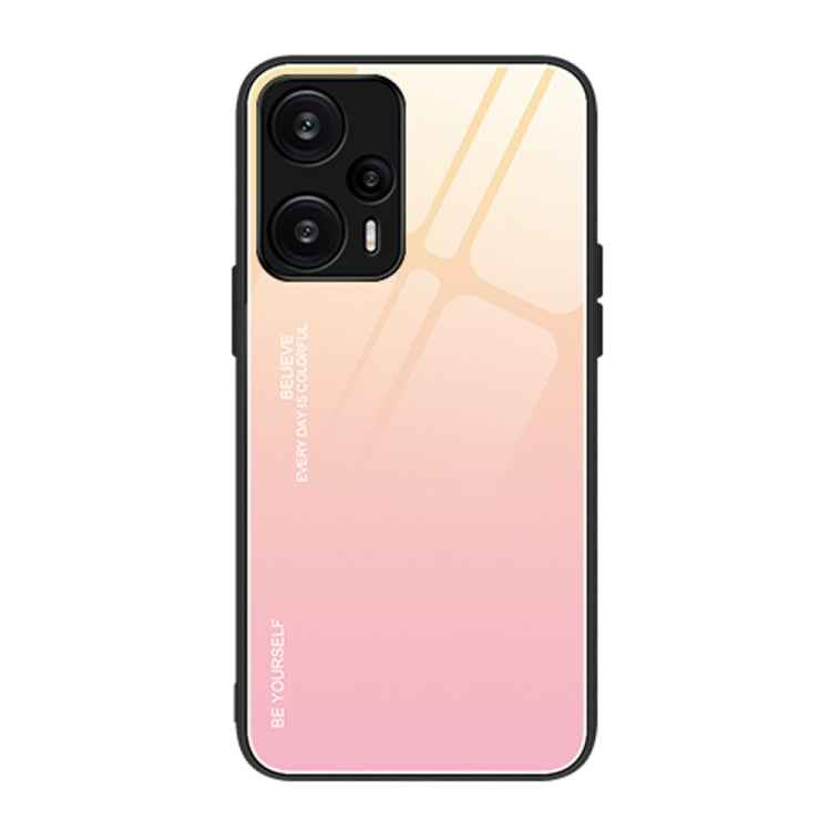 Gradient Color Glass Phone Case