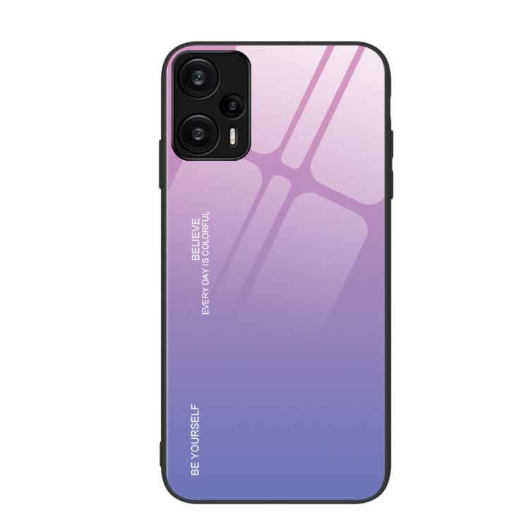 Gradient Color Glass Phone Case