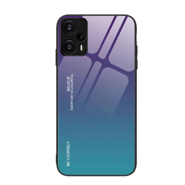 Gradient Color Glass Phone Case