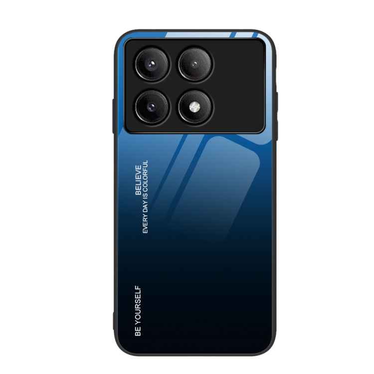 Gradient Color Glass Phone Case