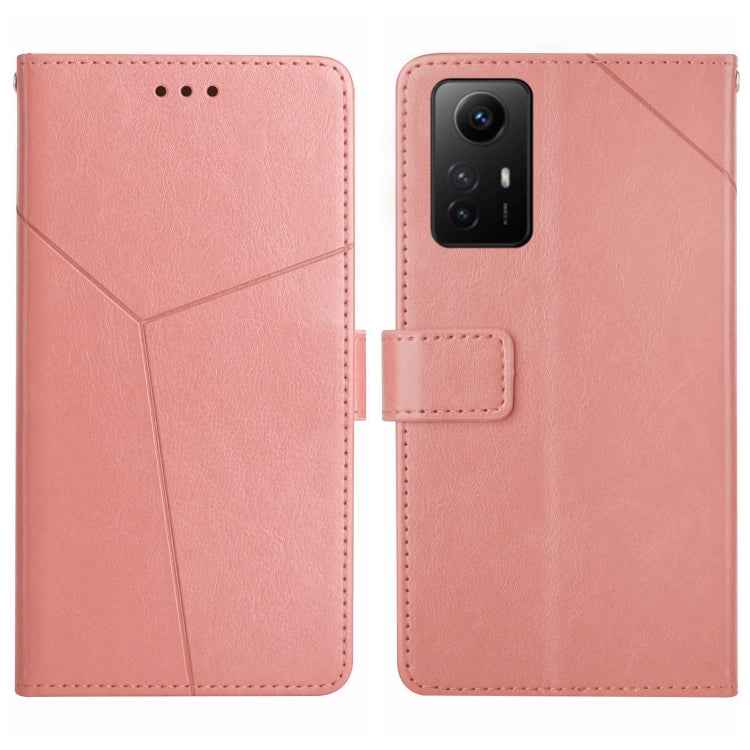 Y-shaped Pattern Flip Leather Phone Case