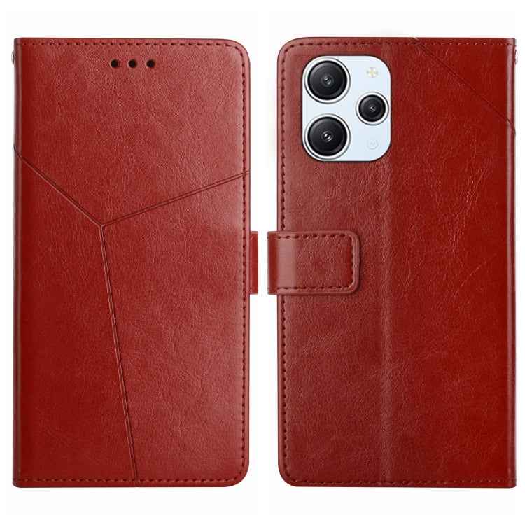 Y-shaped Pattern Flip Leather Phone Case