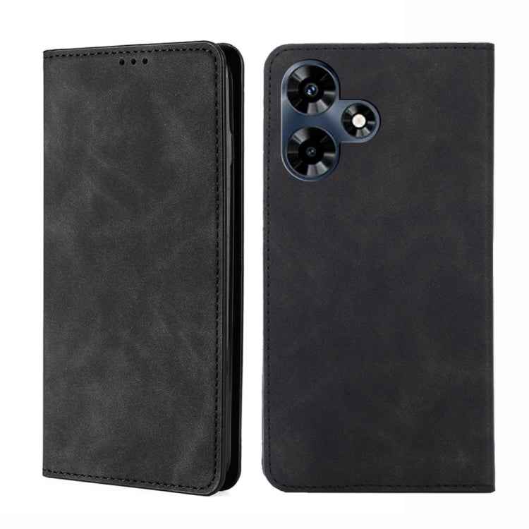 Skin Feel Magnetic Leather Phone Case, For Infinix Note 30 VIP 5G, For Infinix Hot 30i 4G, For Infinix Hot 30 4G