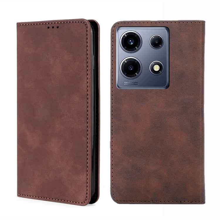 Skin Feel Magnetic Leather Phone Case, For Infinix Note 30 VIP 5G, For Infinix Hot 30i 4G, For Infinix Hot 30 4G
