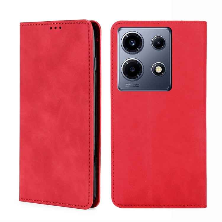 Skin Feel Magnetic Leather Phone Case, For Infinix Note 30 VIP 5G, For Infinix Hot 30i 4G, For Infinix Hot 30 4G