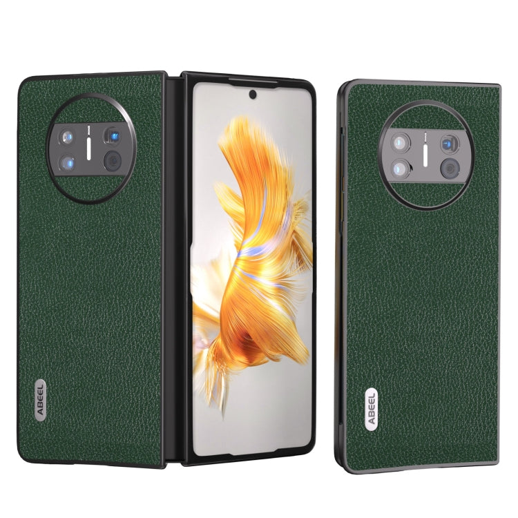 ABEEL Black Edge Genuine Mino Phone Case, For Huawei nova Flip, For Huawei Pocket 2, For Huawei Mate X3