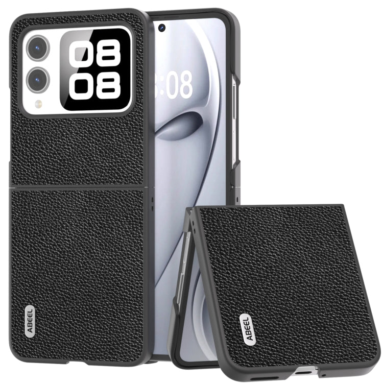 ABEEL Black Edge Genuine Mino Phone Case, For Huawei nova Flip, For Huawei Pocket 2, For Huawei Mate X3