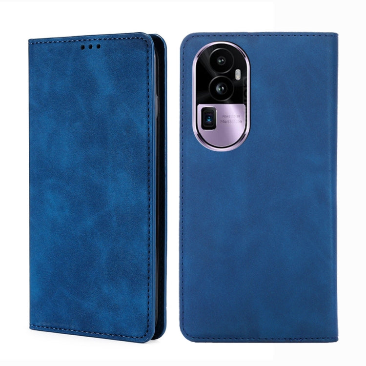 Skin Feel Magnetic Leather Phone Case, For OPPO Reno10 Pro+ 5G, For OPPO A1 5G