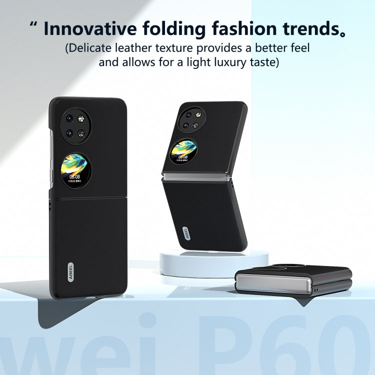 ABEEL Genuine Leather Silky Soft Black Edge Phone Case