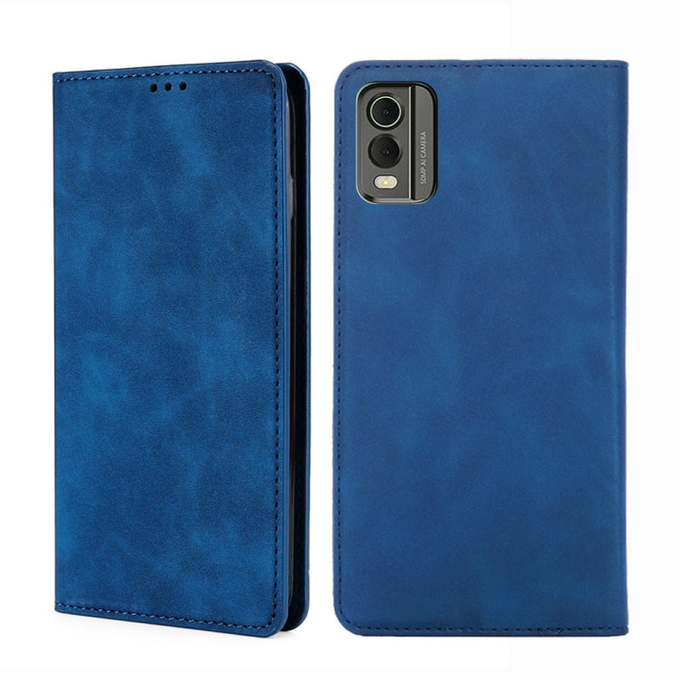 Skin Feel Magnetic Leather Phone Case, For Nokia G42 5G, For Nokia C12, For Nokia C22, For Nokia C32, For Nokia G11 Plus, For Nokia C300 4G US Version, For Nokia C110 4G, For Nokia C02 TA-1522
