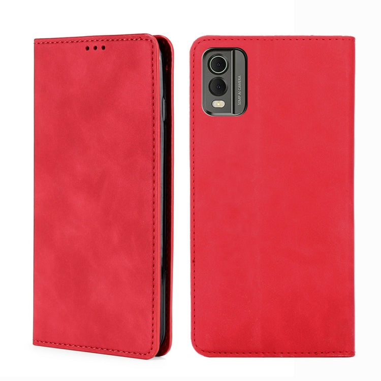 Skin Feel Magnetic Leather Phone Case, For Nokia G42 5G, For Nokia C12, For Nokia C22, For Nokia C32, For Nokia G11 Plus, For Nokia C300 4G US Version, For Nokia C110 4G, For Nokia C02 TA-1522