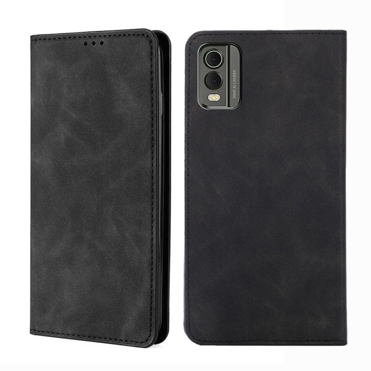 Skin Feel Magnetic Leather Phone Case, For Nokia G42 5G, For Nokia C12, For Nokia C22, For Nokia C32, For Nokia G11 Plus, For Nokia C300 4G US Version, For Nokia C110 4G, For Nokia C02 TA-1522