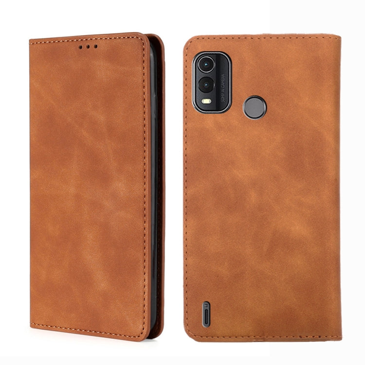 Skin Feel Magnetic Leather Phone Case, For Nokia G42 5G, For Nokia C12, For Nokia C22, For Nokia C32, For Nokia G11 Plus, For Nokia C300 4G US Version, For Nokia C110 4G, For Nokia C02 TA-1522