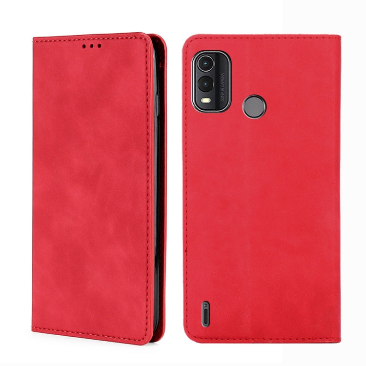 Skin Feel Magnetic Leather Phone Case, For Nokia G42 5G, For Nokia C12, For Nokia C22, For Nokia C32, For Nokia G11 Plus, For Nokia C300 4G US Version, For Nokia C110 4G, For Nokia C02 TA-1522