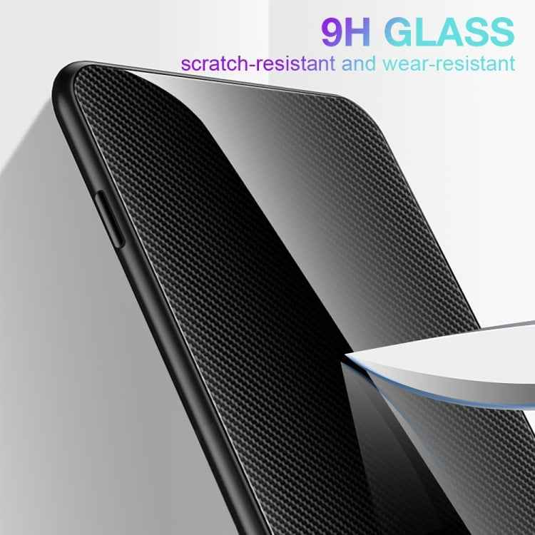 Texture Gradient Glass TPU Phone Case
