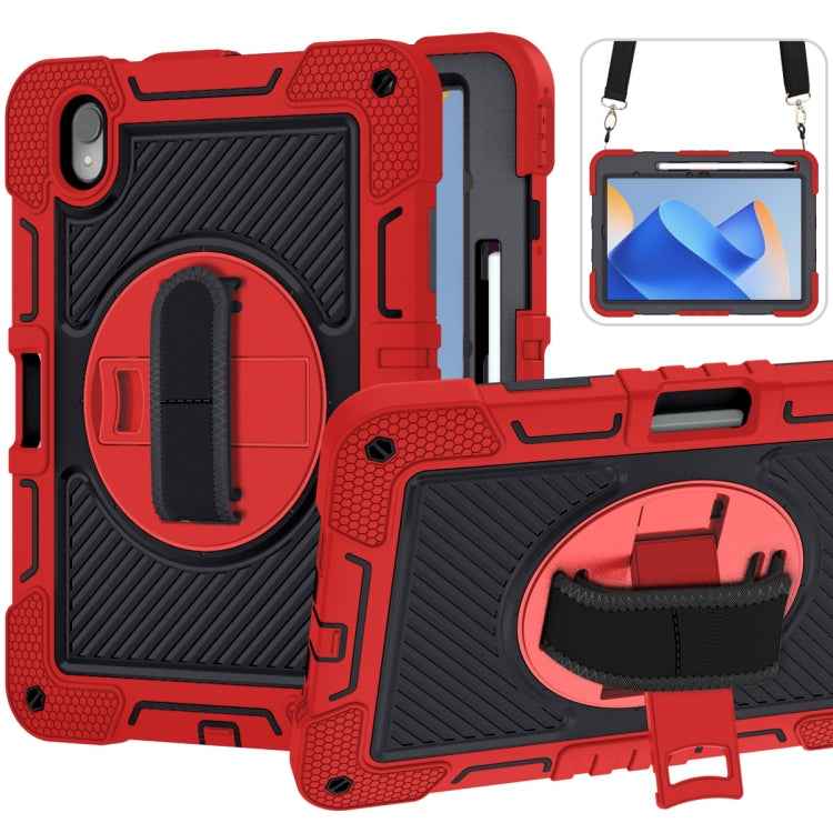 360 Degree Rotation PC Contrast Silicone Tablet Case