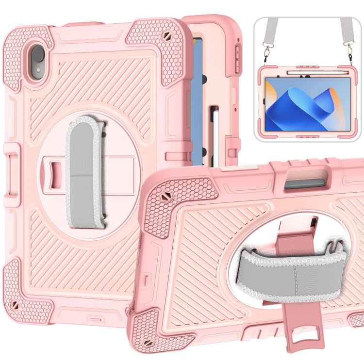 360 Degree Rotation PC Contrast Silicone Tablet Case