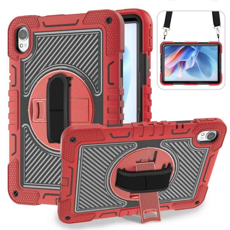 360 Degree Rotation PC Contrast Silicone Tablet Case