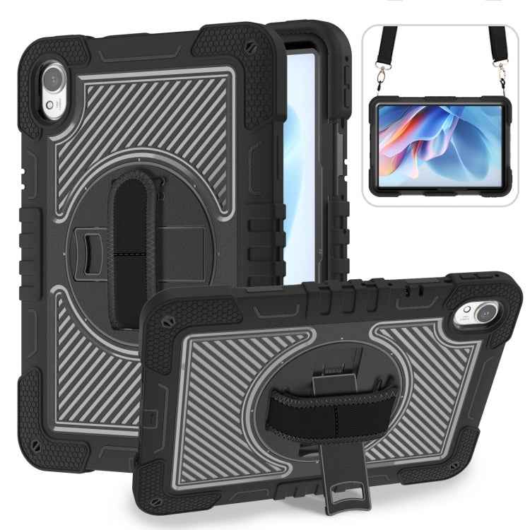 360 Degree Rotation PC Contrast Silicone Tablet Case