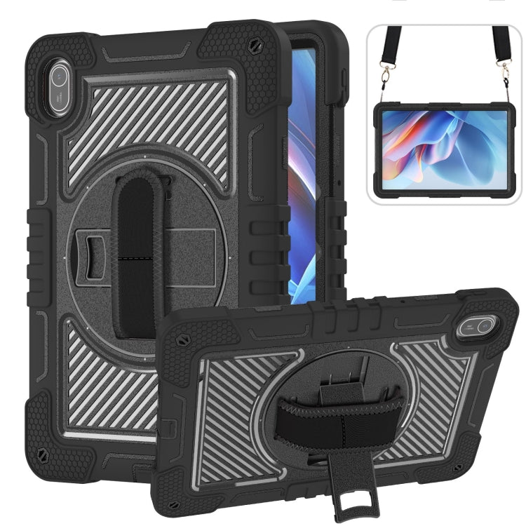 360 Degree Rotation PC Contrast Silicone Tablet Case, For Huawei MatePad SE 11, For Huawei MatePad 11.5 2023, For Huawei MatePad 11 2023, For Huawei MatePad SE 10.4