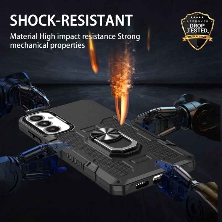 Ring Holder Armor Hybrid Phone Case, For Samsung Galaxy A34 5G, For Samsung Galaxy A53 5G, For Samsung Galaxy A54