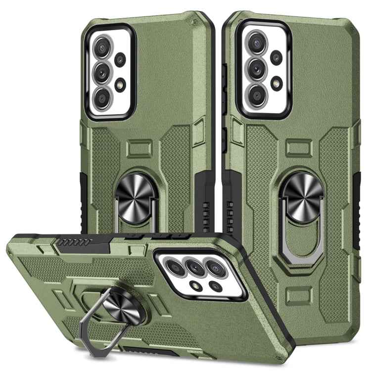 Ring Holder Armor Hybrid Phone Case, For Samsung Galaxy A34 5G, For Samsung Galaxy A53 5G, For Samsung Galaxy A54