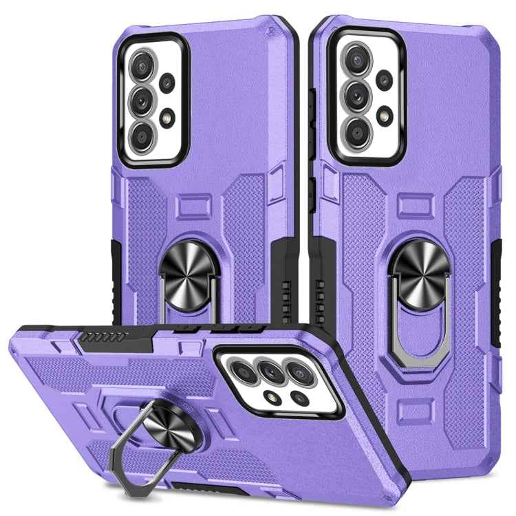 Ring Holder Armor Hybrid Phone Case, For Samsung Galaxy A34 5G, For Samsung Galaxy A53 5G, For Samsung Galaxy A54