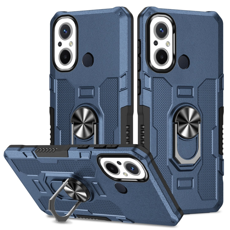 Ring Holder Armor Hybrid Phone Case, For Xiaomi Redmi 12C 4G, For Xiaomi Redmi Note 12 5G Global, For Xiaomi Redmi Note 12 Pro Global