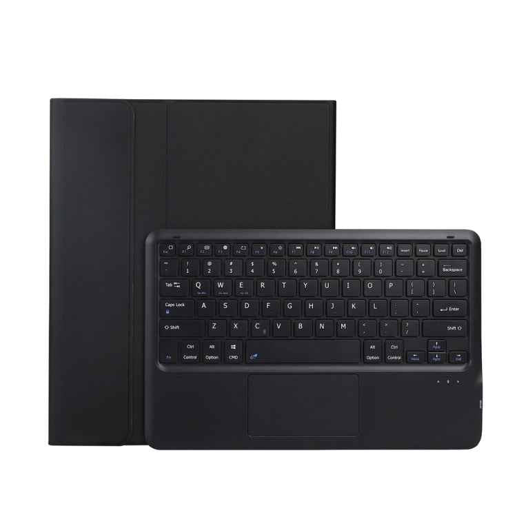 AV12-A Ultra-thin Split Bluetooth Keyboard Leather Tablet Case with Touchpad