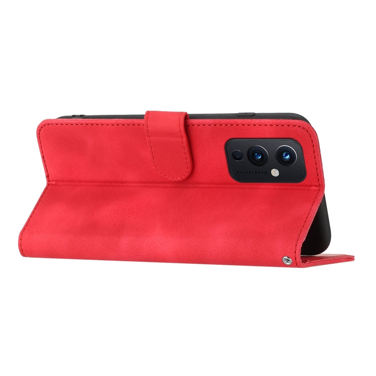 Heart Pattern Skin Feel Leather Phone Case, For OnePlus 9, For OnePlus 8 Pro