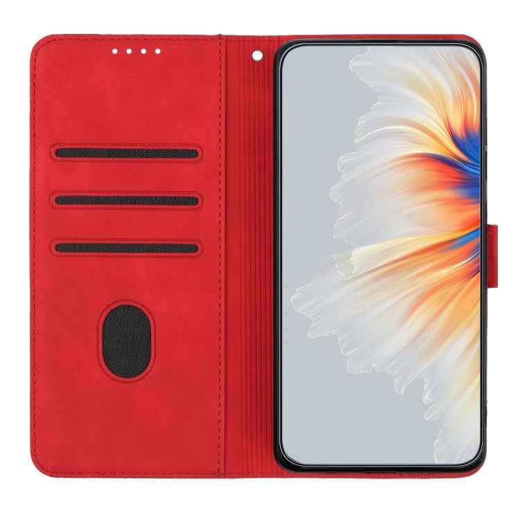 Heart Pattern Skin Feel Leather Phone Case, For OnePlus 9, For OnePlus 8 Pro