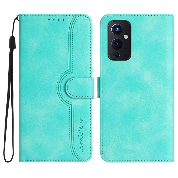 Heart Pattern Skin Feel Leather Phone Case, For OnePlus 9, For OnePlus 8 Pro