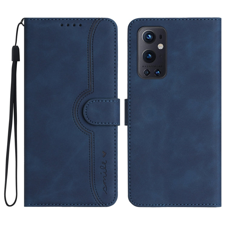 Heart Pattern Skin Feel Leather Phone Case, For OnePlus 9 Pro, For OnePlus 9, For OnePlus 8 Pro