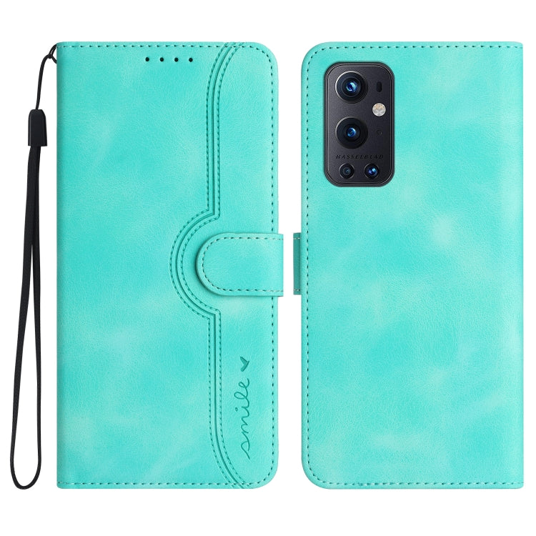 Heart Pattern Skin Feel Leather Phone Case, For OnePlus 9 Pro, For OnePlus 9, For OnePlus 8 Pro