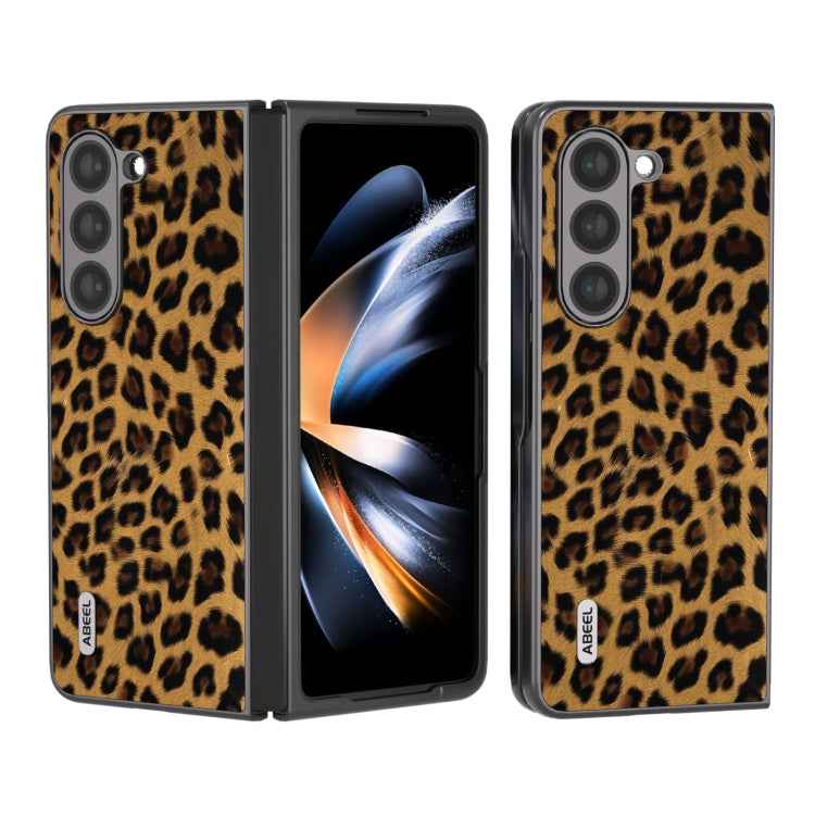 ABEEL Black Edge Leopard Phone Case