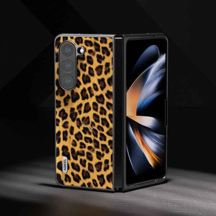 ABEEL Black Edge Leopard Phone Case