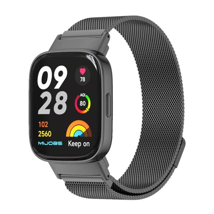 Mijobs Milan Magnetic Metal Watch Band, For Redmi Watch 3
