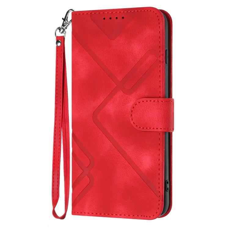 Line Pattern Skin Feel Leather Phone Case, For Google Pixel 10a, For Google Pixel 10 Pro XL, For Google Pixel 10 / Pixel 10 Pro, For Google Pixel 9a, For Google Pixel 9 Pro, For Google Pixel 9, For Google Pixel 8a, For Google Pixel 7 Pro 5G