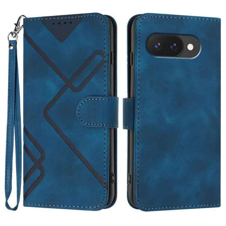 Line Pattern Skin Feel Leather Phone Case, For Google Pixel 10a, For Google Pixel 10 Pro XL, For Google Pixel 10 / Pixel 10 Pro, For Google Pixel 9a, For Google Pixel 9 Pro, For Google Pixel 9, For Google Pixel 8a, For Google Pixel 7 Pro 5G